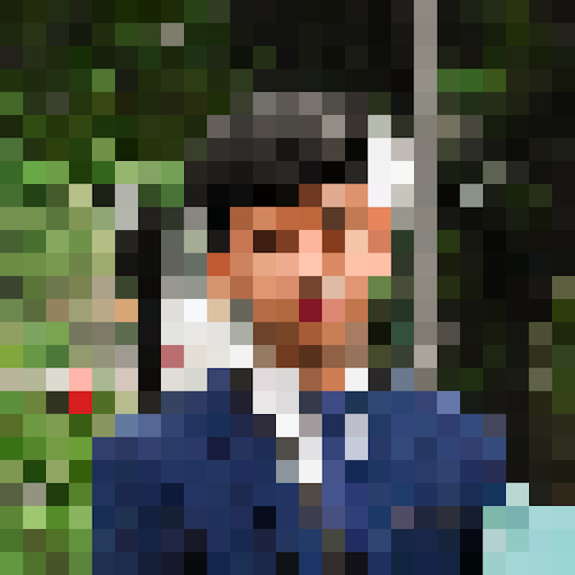 A pixelated picture of me